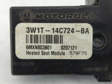 2005 Ford Thunderbird PCM Engine Control Computer ECU ECM PCU OEM P/N:3W1T-14C724-BA Fits Fits 2008 OEM Used Auto Parts