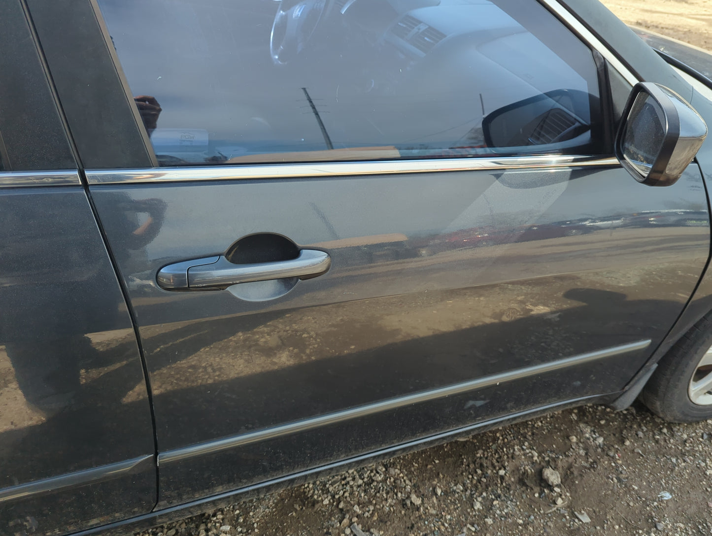 2003-2007 Honda Accord Passenger Front Door Oem - Oemusedautoparts1.com