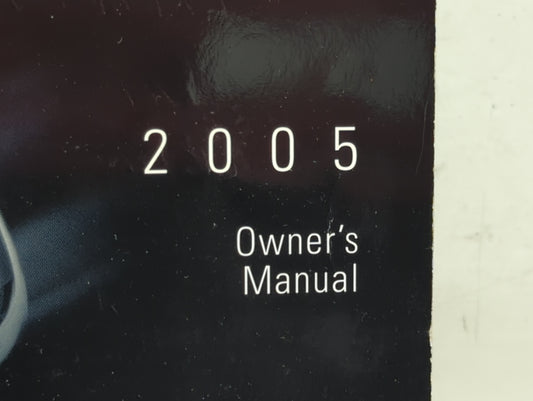 2005 Honda Accord Owners Manual Book Guide P/N:31SDA620 00X31-SDA-6203 OEM Used Auto Parts