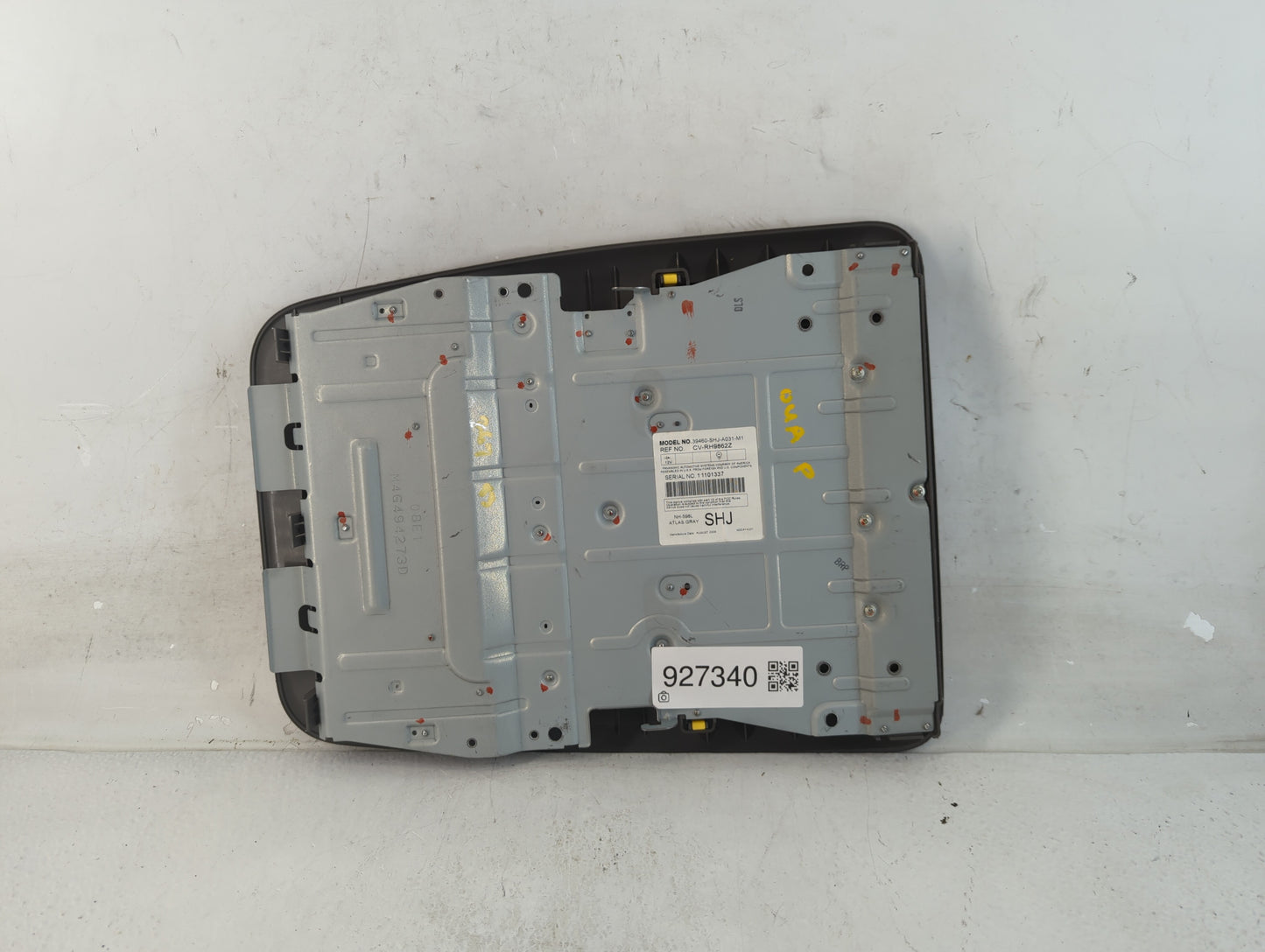 2005 Honda Odyssey Overhead Roof Console - Oemusedautoparts1.com