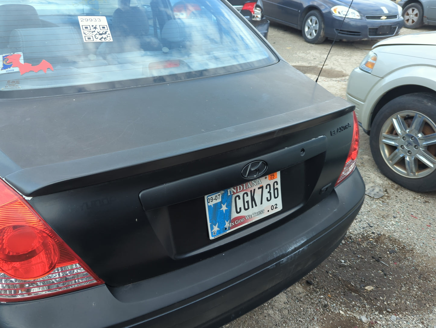 2004-2006 Hyundai Elantra Trunk/decklid/hatch/tailgate Oem - Oemusedautoparts1.com
