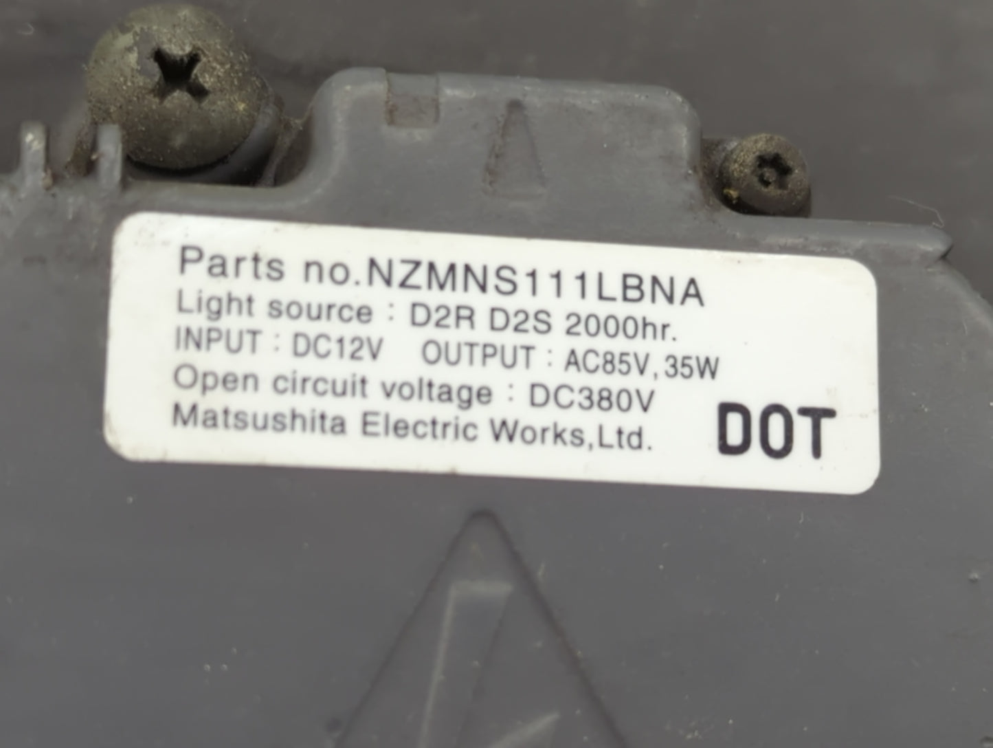2005-2005 Infiniti Fx35 Driver Left Oem Head Light Headlight Lamp - Oemusedautoparts1.com