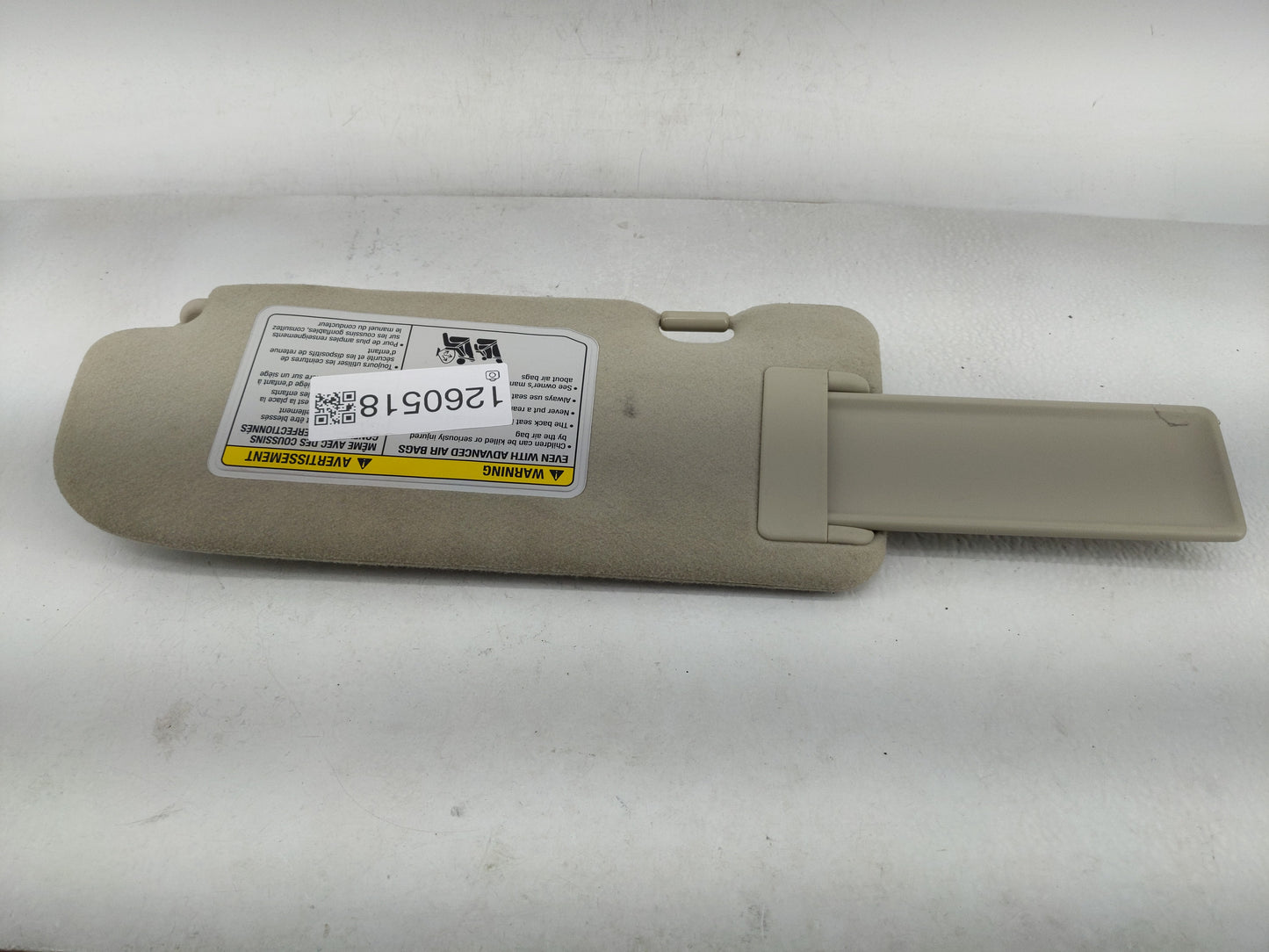 2005-2007 Infiniti G35 Sun Visor Shade Replacement Passenger Right Mirror Fits Fits 2005 2006 2007 OEM Used Auto Parts - Oem