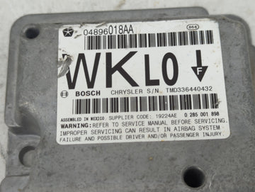 Jeep Grand Cherokee Engine Control Computer Ecu Pcm Ecm Pcu Oem