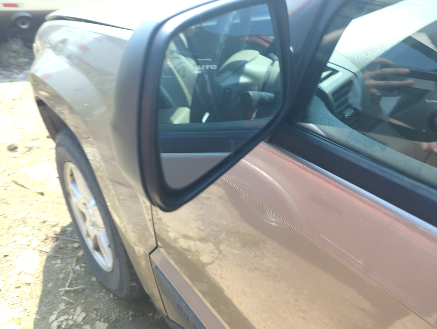 2005-2010 Jeep Grand Cherokee Driver Side View Mirror - Left Door Mirror OEM Used - Oemusedautoparts1.com