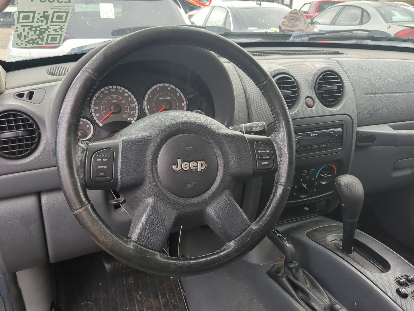 2005-2005 Jeep Liberty Air Bag Driver Left Steering Wheel Mounted - Oemusedautoparts1.com