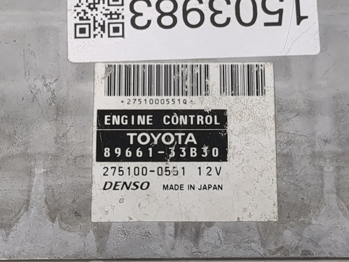 2004-2005 Lexus Es330 PCM Engine Control Computer ECU ECM PCU OEM P/N:89661-33B30 275100-0551 Fits Fits 2004 2005 OEM Used A
