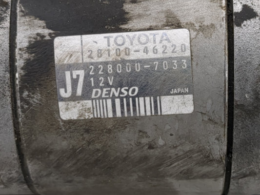 1998-2005 Lexus Gs300 Car Starter Motor Solenoid OEM P/N:228000-7033 28100-46220 Fits Fits 1998 1999 2000 2001 2002 2003 2004 2005 OEM Used Auto Parts