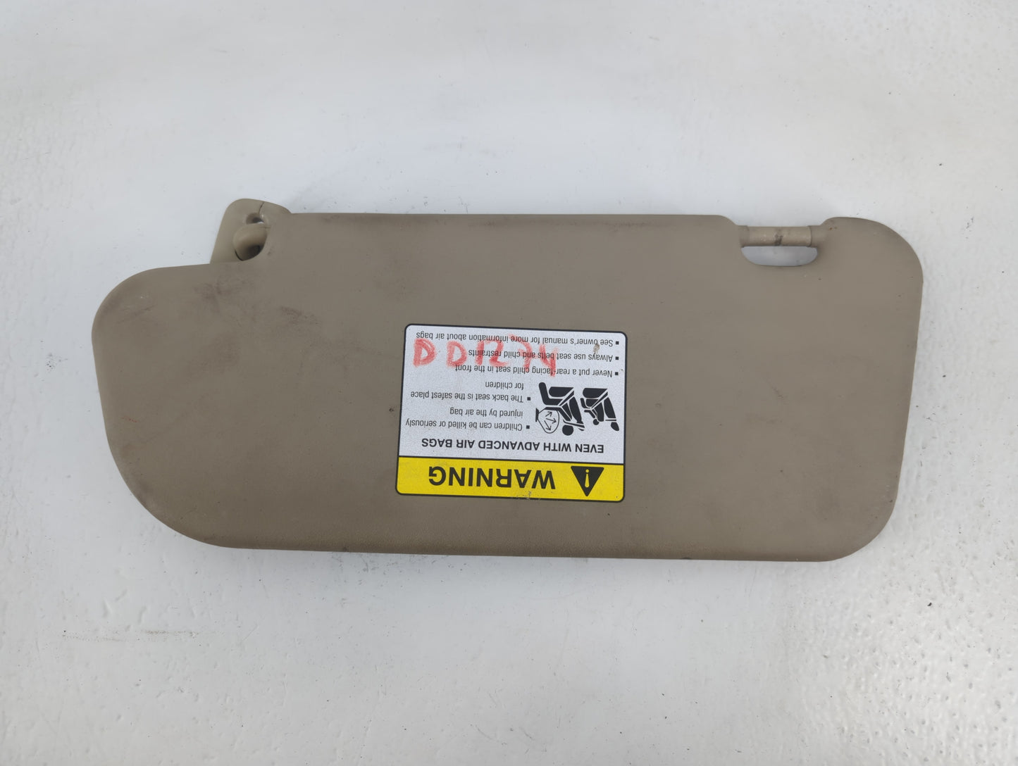 2004-2009 Mazda 3 Sun Visor Shade Replacement Passenger Right Mirror Fits Fits 2004 2005 2006 2007 2008 2009 OEM Used Auto P