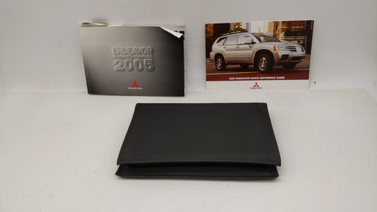 2005 Mitsubishi Endeavor Owners Manual Book Guide OEM Used Auto Parts