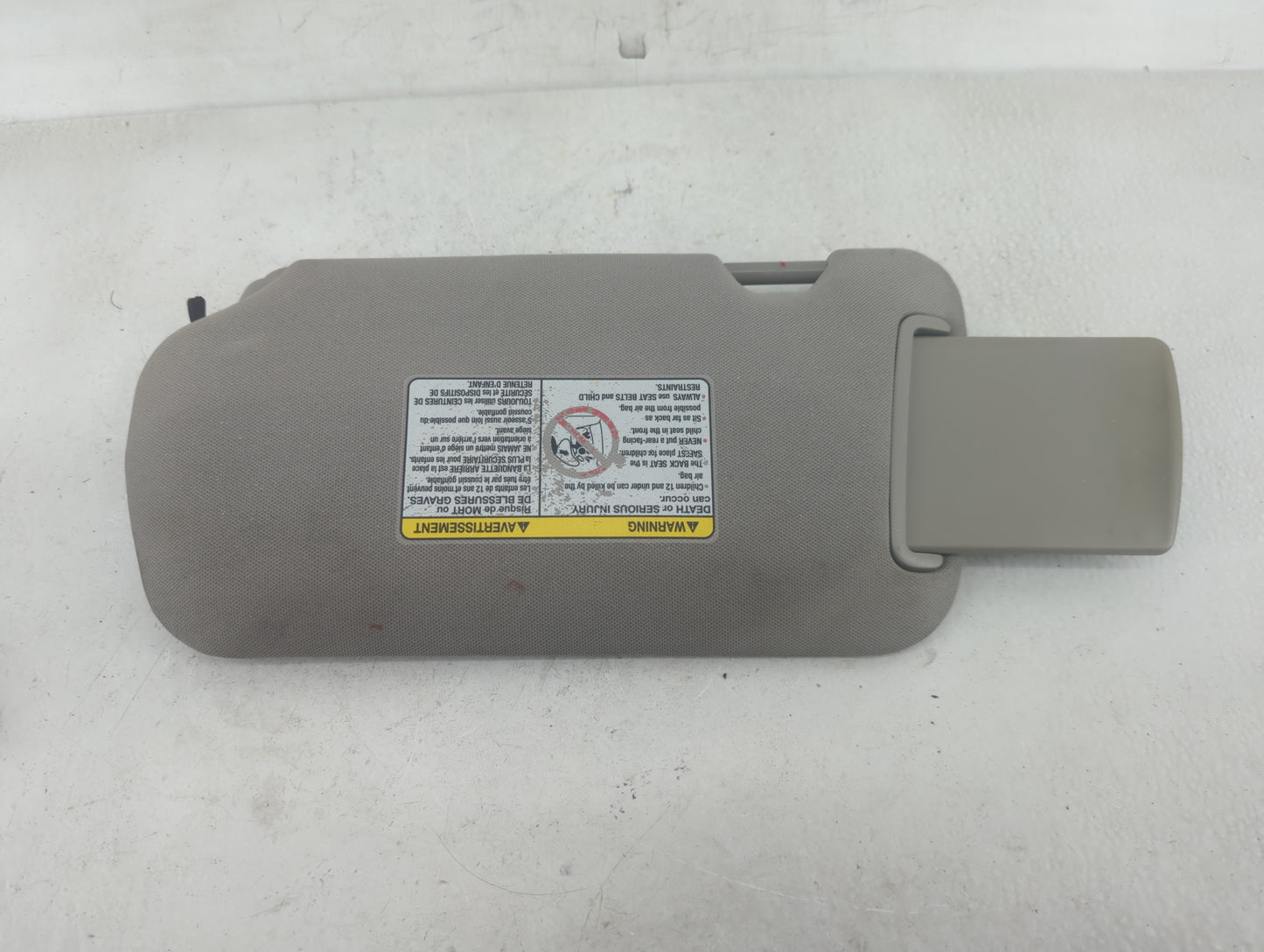 2005-2006 Nissan Altima Sun Visor Shade Replacement Passenger Right Mirror Fits Fits 2005 2006 OEM Used Auto Parts - Oemused