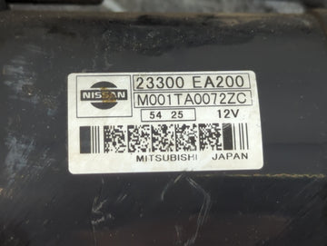 2005-2019 Nissan Frontier Car Starter Motor Solenoid OEM P/N:23300 EA200 Fits OEM Used Auto Parts