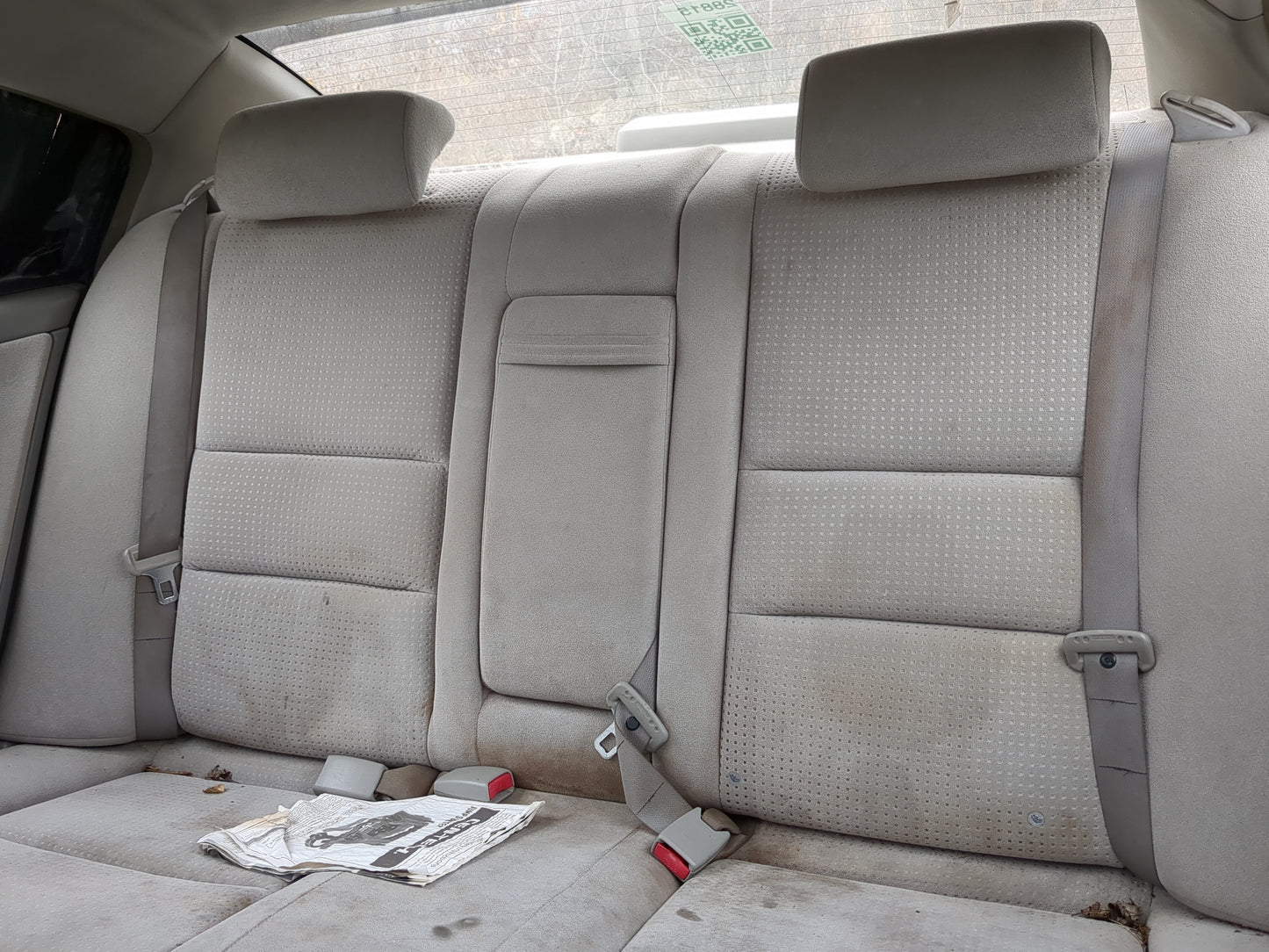 2005 Nissan Maxima Rear Seat Oem - Oemusedautoparts1.com