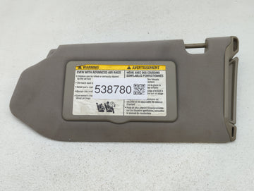 2005 Nissan Maxima Sun Visor Shade Replacement Passenger Right Mirror Fits OEM Used Auto Parts