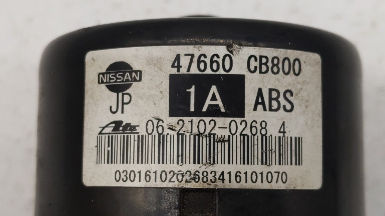 2004-2007 Nissan Murano ABS Pump Control Module Replacement P/N:47660 CB800 Fits Fits 2004 2005 2006 2007 OEM Used Auto Part