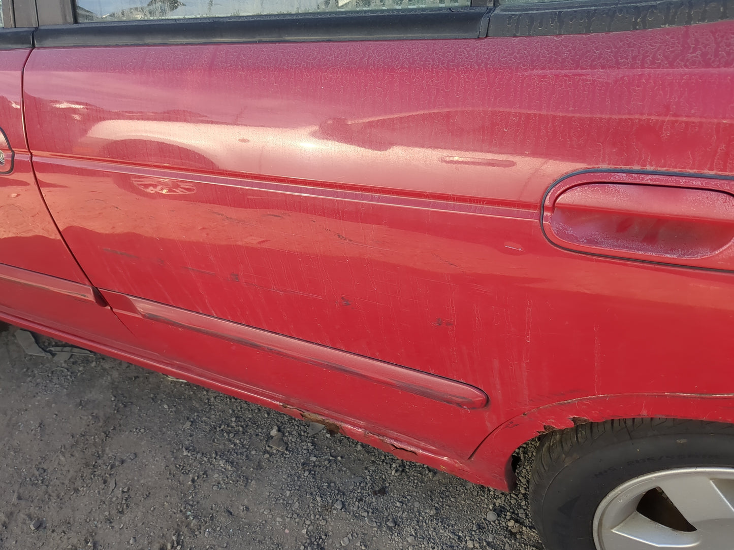 2000-2006 Nissan Sentra Driver Rear Door Oem - Oemusedautoparts1.com