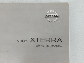 2005 Nissan Xterra Owners Manual Book Guide OEM Used Auto Parts