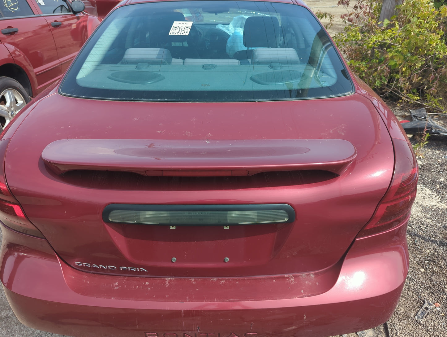 2004-2005 Pontiac Grand Prix Trunk/decklid/hatch/tailgate Oem - Oemusedautoparts1.com