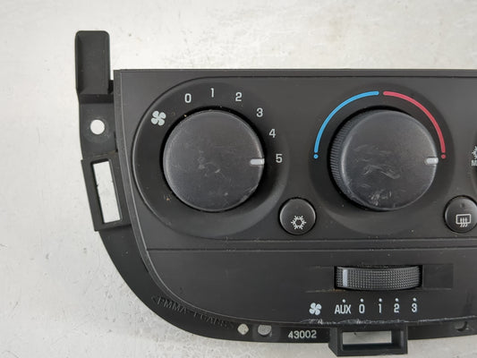 2005-2007 Saturn Relay Climate Control Module Temperature AC/Heater Replacement P/N:15251149 Fits Fits 2005 2006 2007 2008 2009 OEM Used Auto Parts