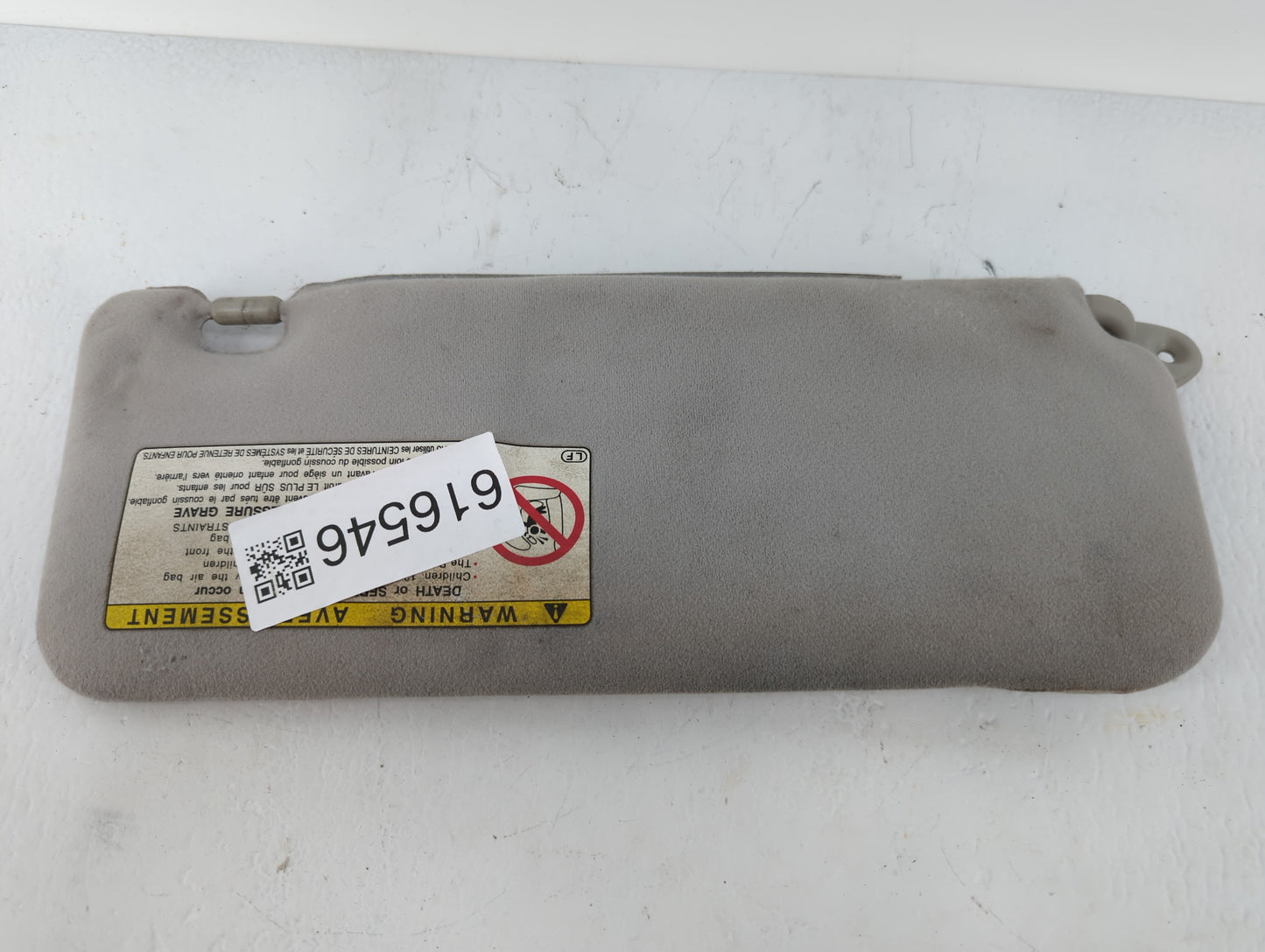 2005 Scion Tc Sun Visor Shade Replacement Passenger Right Mirror Fits OEM Used Auto Parts - Oemusedautoparts1.com