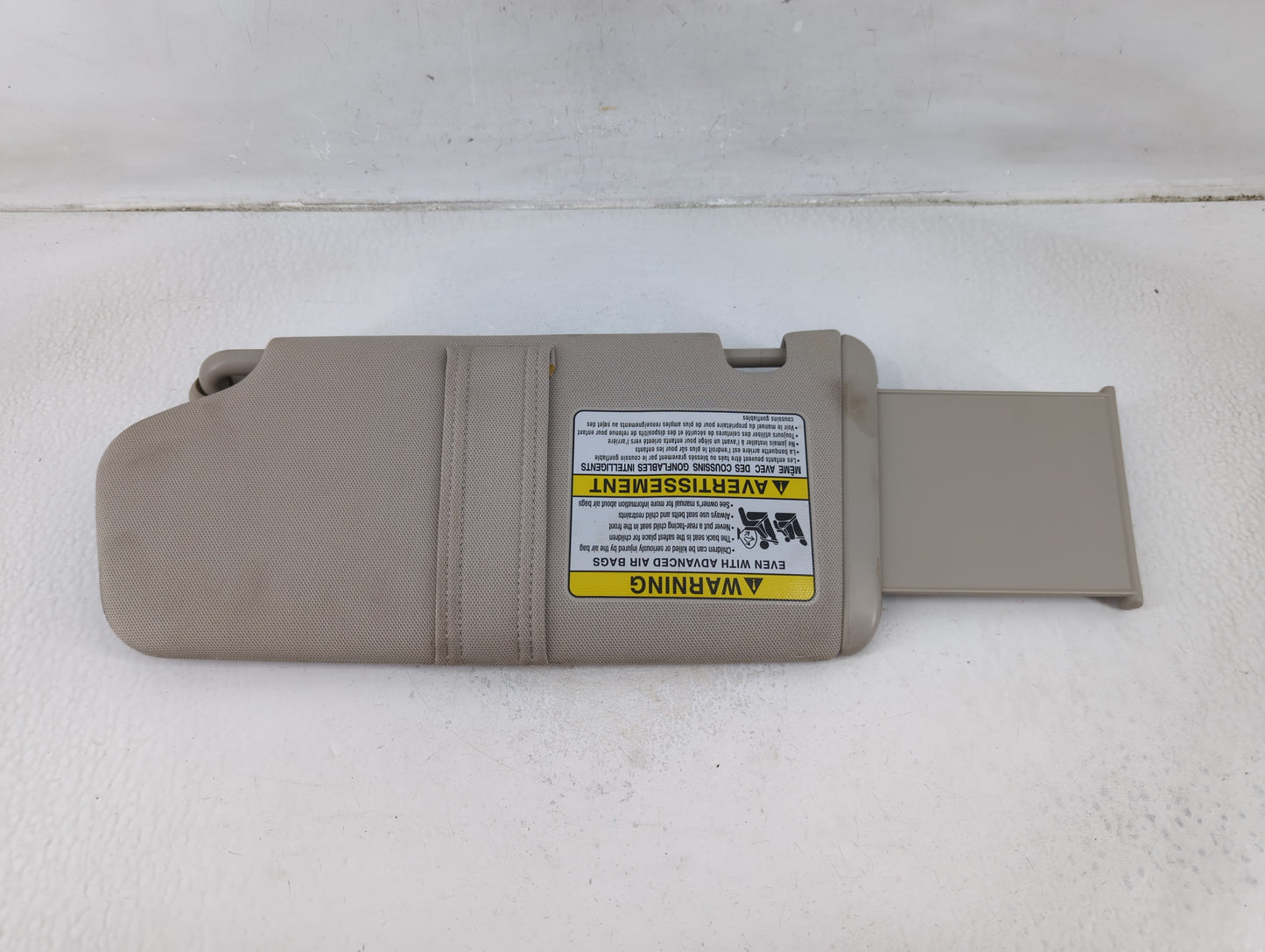 2002-2005 Subaru Legacy Sun Visor Shade Replacement Passenger Right Mirror Fits Fits 2002 2003 2004 2005 OEM Used Auto Parts
