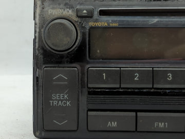2005-2006 Toyota Camry Am Fm Cd Player Radio Receiver