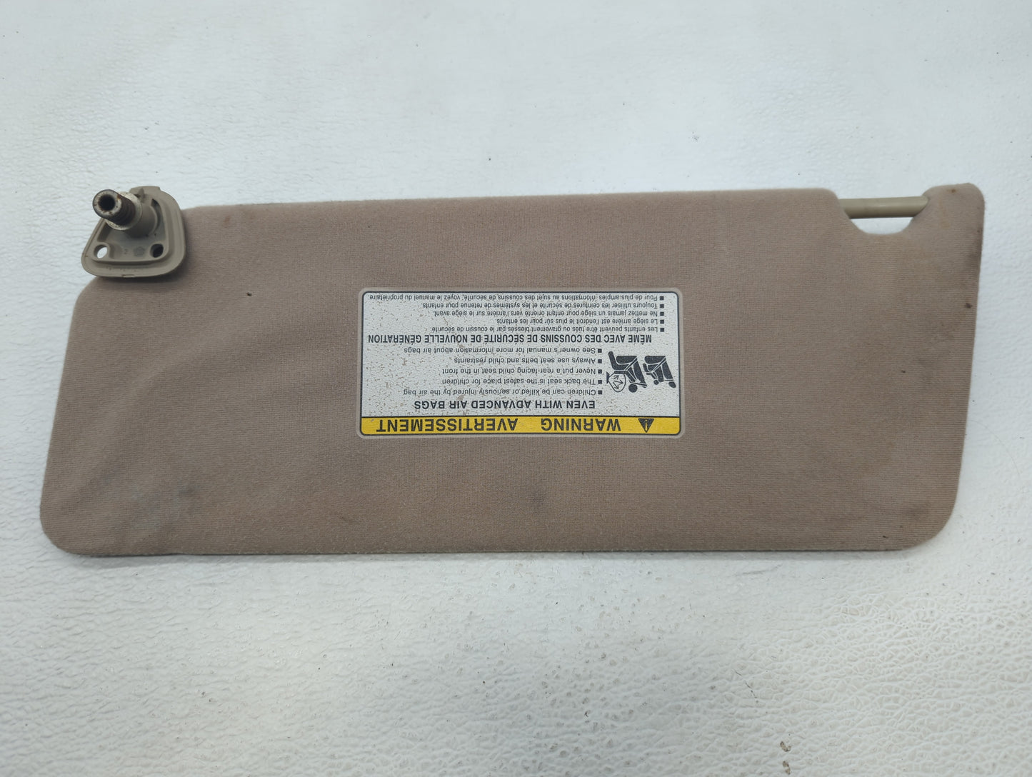 2002-2006 Toyota Camry Sun Visor Shade Replacement Passenger Right Mirror Fits Fits 2002 2003 2004 2005 2006 OEM Used Auto P