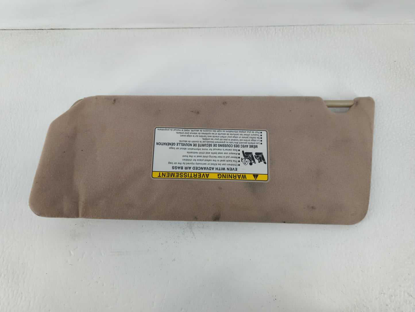 2002-2006 Toyota Camry Sun Visor Shade Replacement Passenger Right Mirror Fits Fits 2002 2003 2004 2005 2006 OEM Used Auto P
