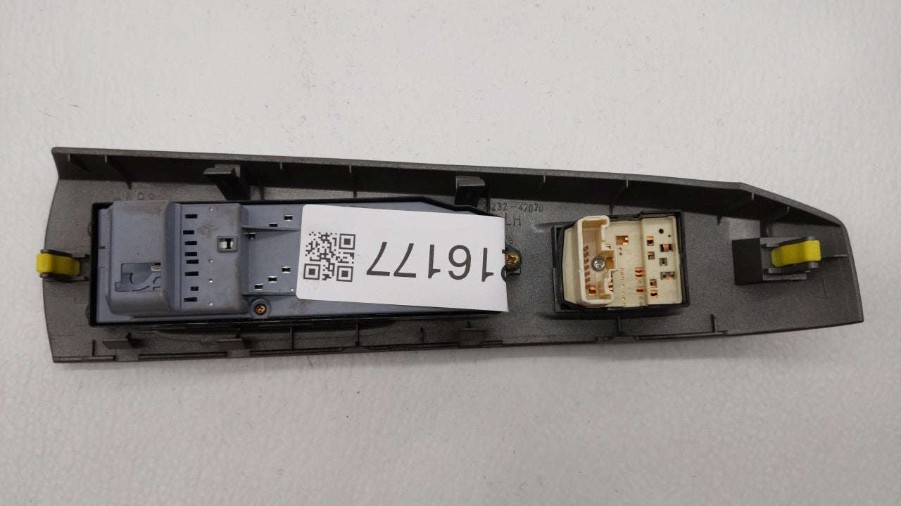 2004-2009 Toyota Prius Master Power Window Switch Replacement Driver Side Left P/N:74232-47070 Fits OEM Used Auto Parts - Oe