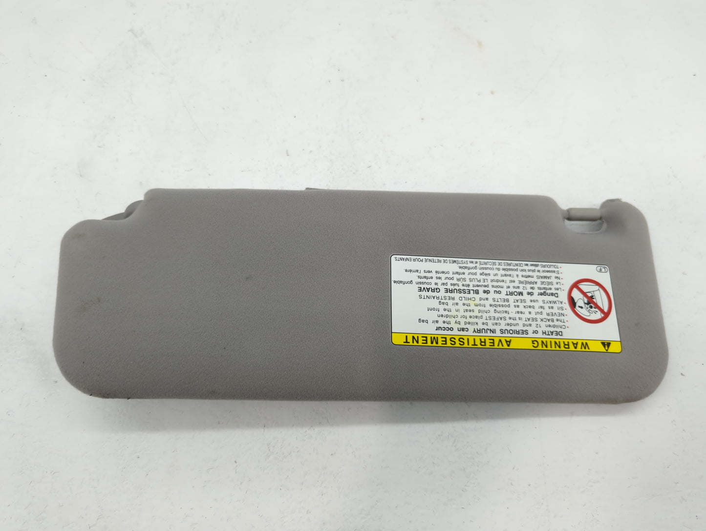 2005 Toyota Prius Sun Visor Shade Replacement Passenger Right Mirror Fits OEM Used Auto Parts - Oemusedautoparts1.com