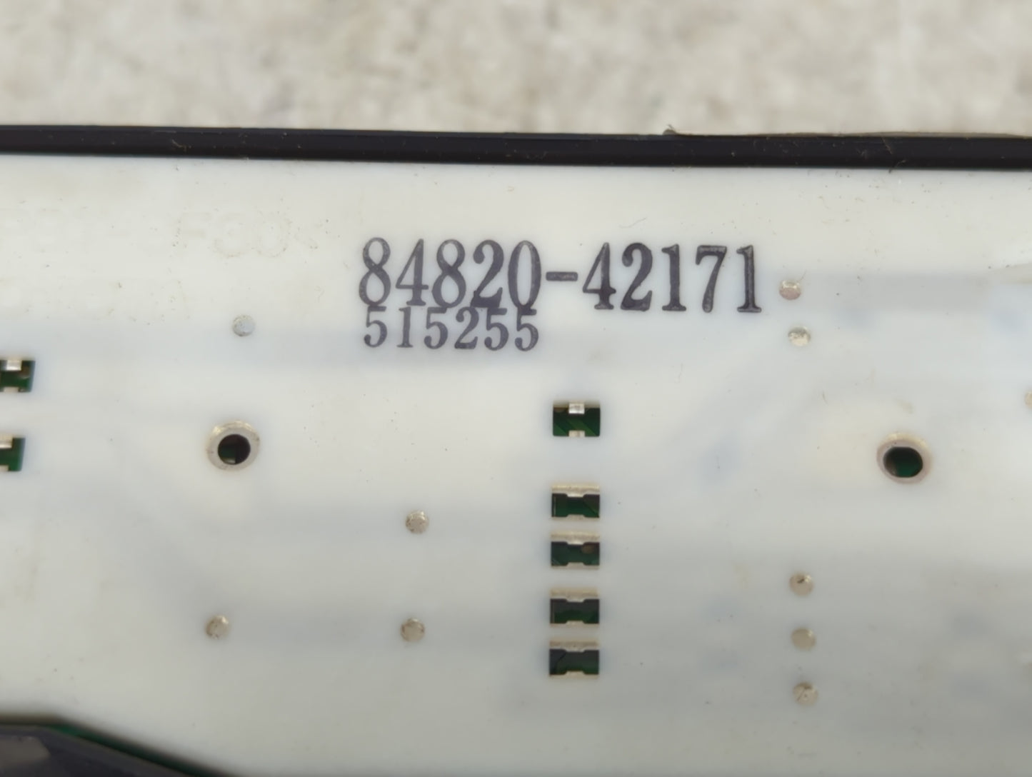 2004-2005 Toyota Rav4 Master Power Window Switch Replacement Driver Side Left P/N:84820-42171 Fits Fits 2004 2005 OEM Used A