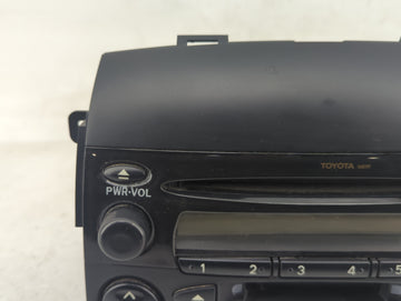 2004-2005 Toyota Sienna Radio AM FM Cd Player Receiver Replacement P/N:86120-AE010 Fits Fits 2004 2005 OEM Used Auto Parts
