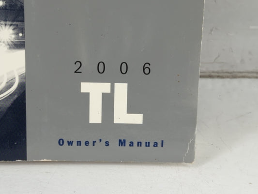 2006 Acura Tl Owners Manual Book Guide P/N:00X31-SEP-6202 OEM Used Auto Parts