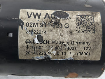 2006-2013 Audi A3 Car Starter Motor Solenoid OEM P/N:02M 911 023 G Fits OEM Used Auto Parts