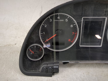 2006-2008 Audi A4 Instrument Cluster Speedometer Gauges Miles: Fits Fits 2006 2007 2008 OEM Used Auto Parts