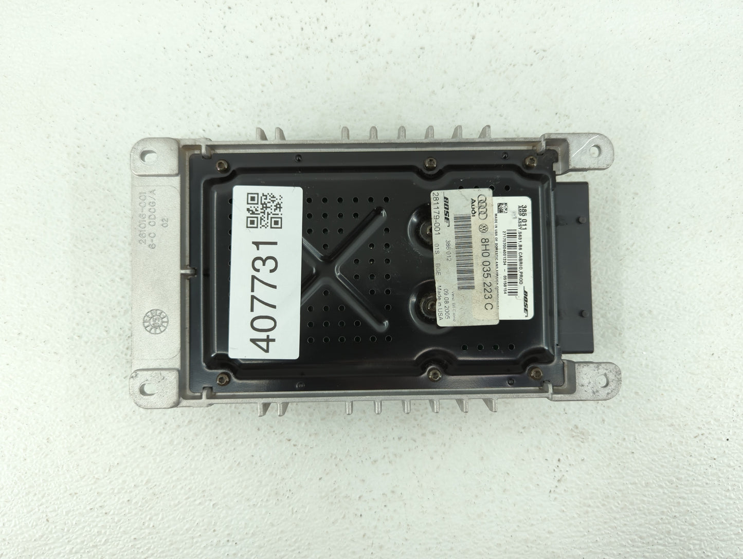 2006-2008 Audi A4 Am Fm Cd Player Radio Receiver - Oemusedautoparts1.com