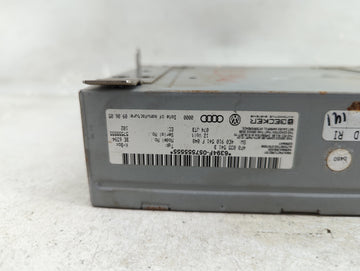 2005-2009 Audi A6 Radio AM FM Cd Player Receiver Replacement P/N:4F0035541B 4E0910541F Fits Fits 2005 2006 2007 2008 2009 OEM Used Auto Parts