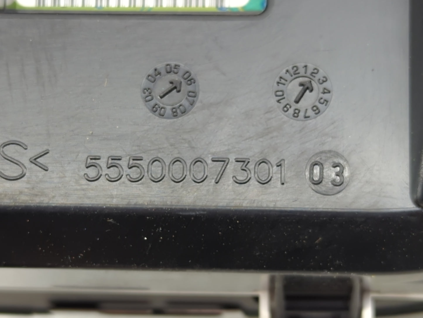 2005-2008 Audi A6 Instrument Cluster Speedometer Gauges P/N:5550007301 Miles: Fits Fits 2005 2006 2007 2008 OEM Used Auto Pa