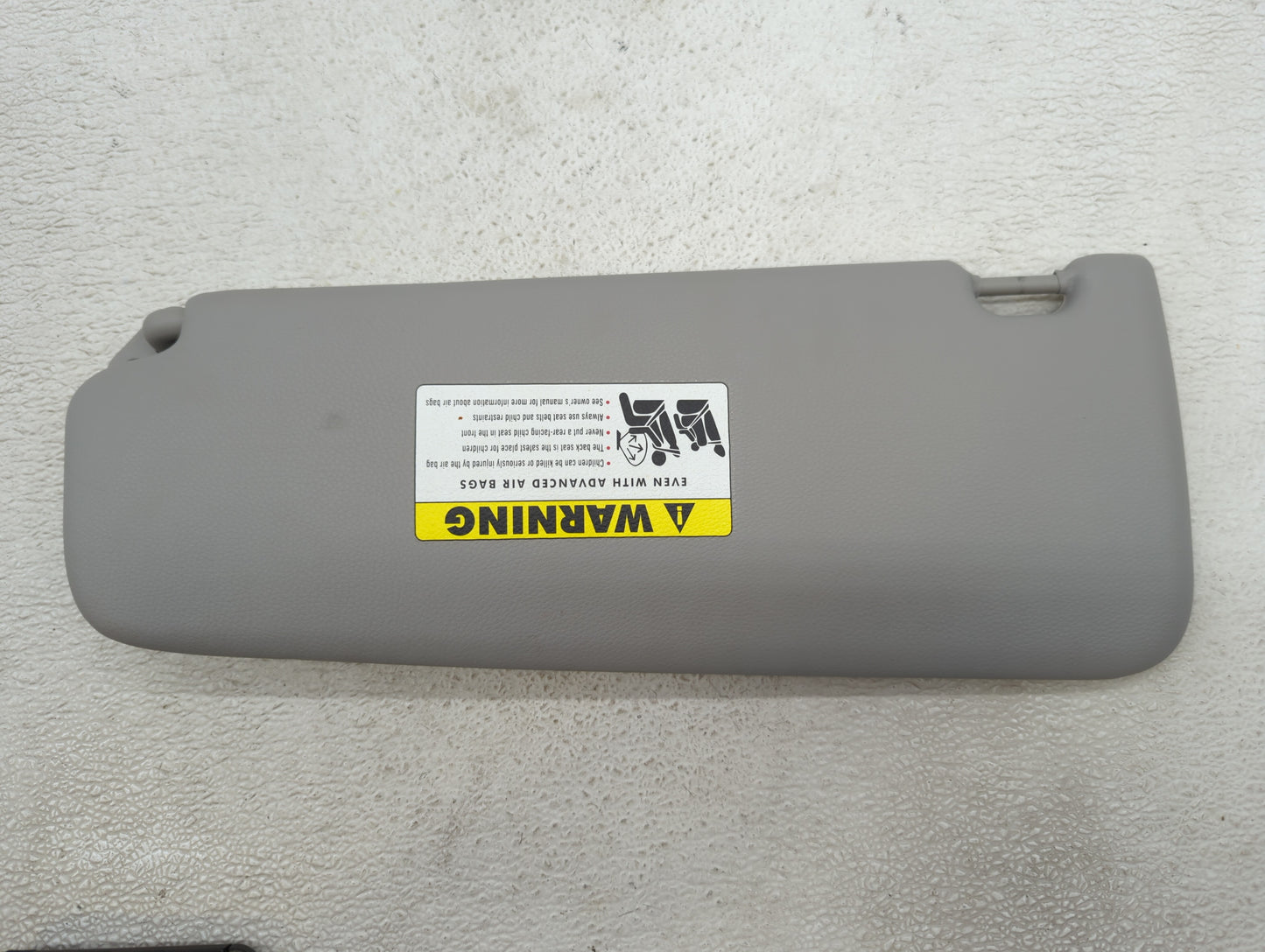 2006-2011 Bmw 323i Sun Visor Shade Replacement Passenger Right Mirror Fits OEM Used Auto Parts - Oemusedautoparts1.com