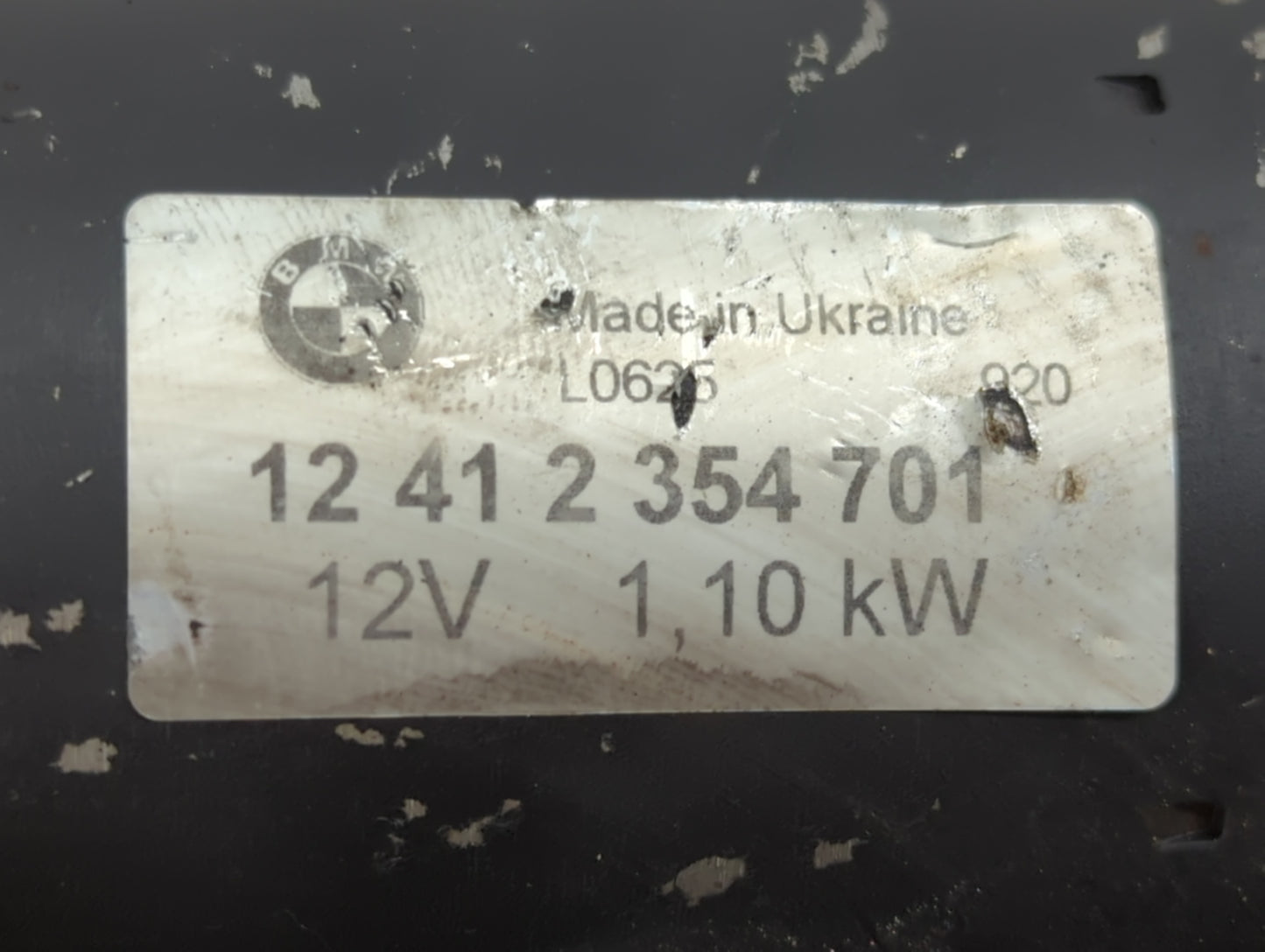 2006 Bmw 325i Car Starter Motor Solenoid OEM P/N:12 41 2 354 701 Fits Fits 2005 2007 2008 2009 2010 2011 OEM Used Auto Parts