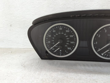 2006-2007 Bmw 530 Instrument Cluster Speedometer Gauges P/N:110.080.213/484 62.11-6 974 574 Miles:116K Fits Fits 2006 2007 OEM Used Auto Parts
