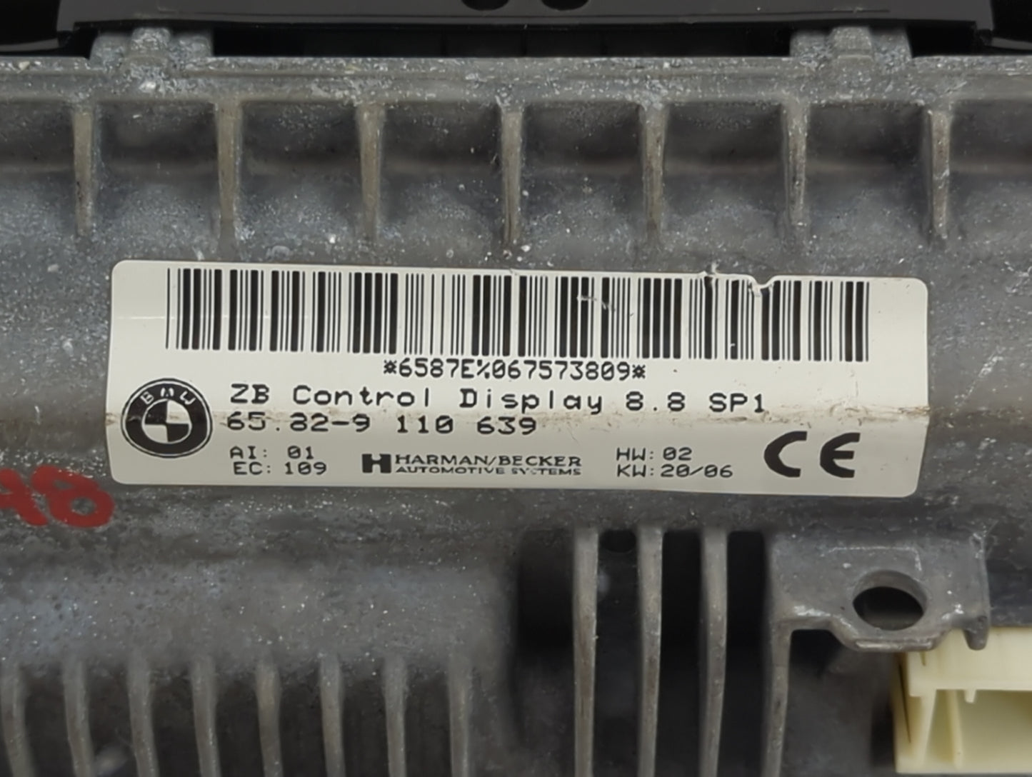 Bmw 750 Information Display Screen - Oemusedautoparts1.com