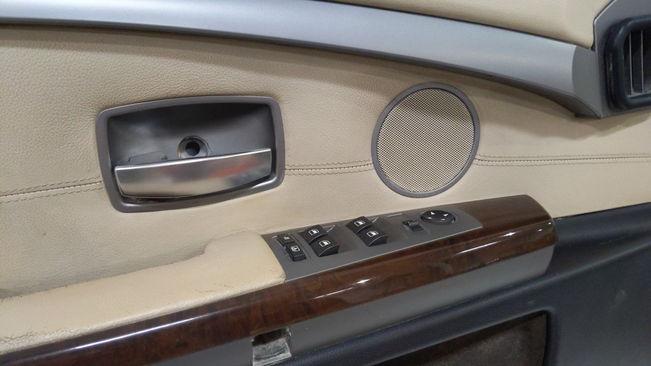 2006 Bmw 750i Front Left Driver Interior Door Panel Trim - Oemusedautoparts1.com