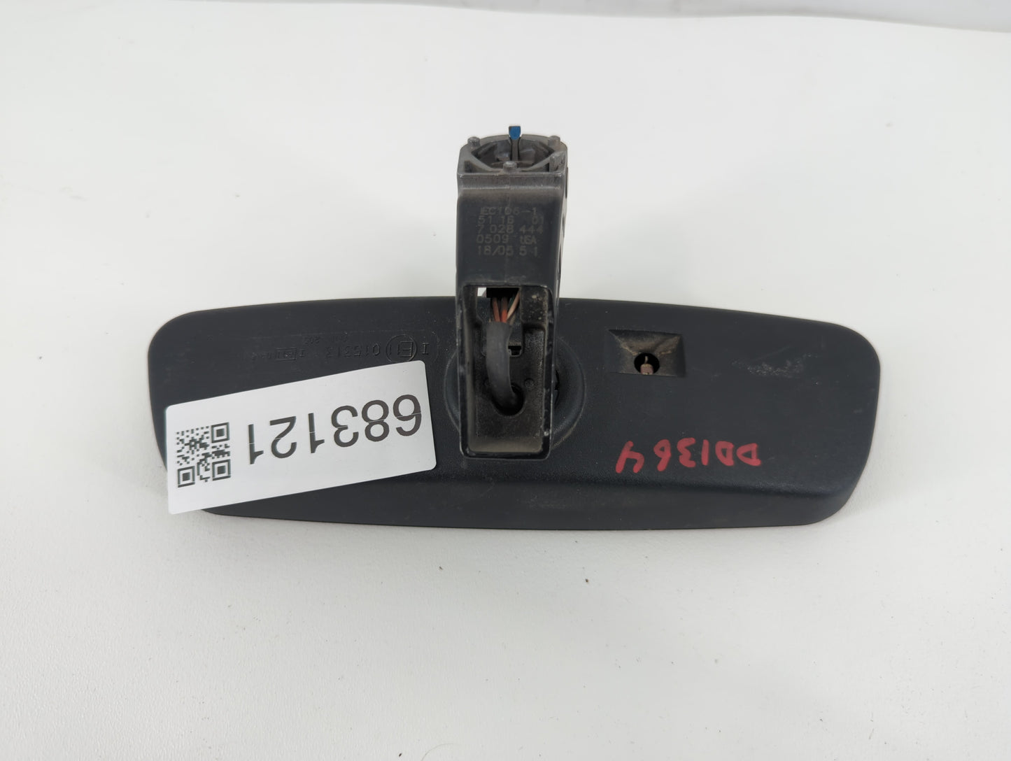 2006 Bmw 7 Series Interior Rear View Mirror Replacement OEM P/N:E11015313 Fits OEM Used Auto Parts - Oemusedautoparts1.com