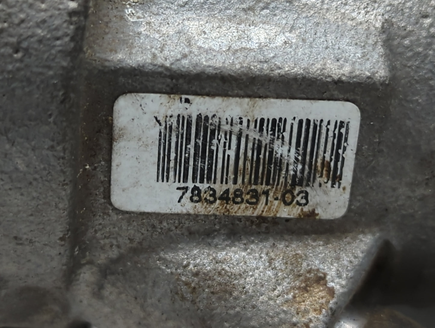2006-2010 Bmw M6 Throttle Body P/N:7834831-03 Fits Fits 2006 2007 2008 2009 2010 OEM Used Auto Parts - Oemusedautoparts1.com