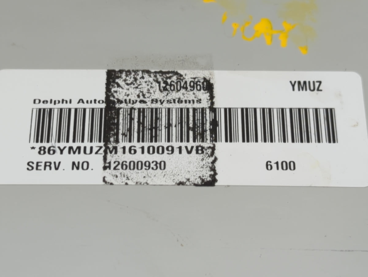 2006-2009 Buick Lacrosse PCM Engine Control Computer ECU ECM PCU OEM P/N:12604960 12600930 Fits Fits 2006 2007 2008 2009 OEM