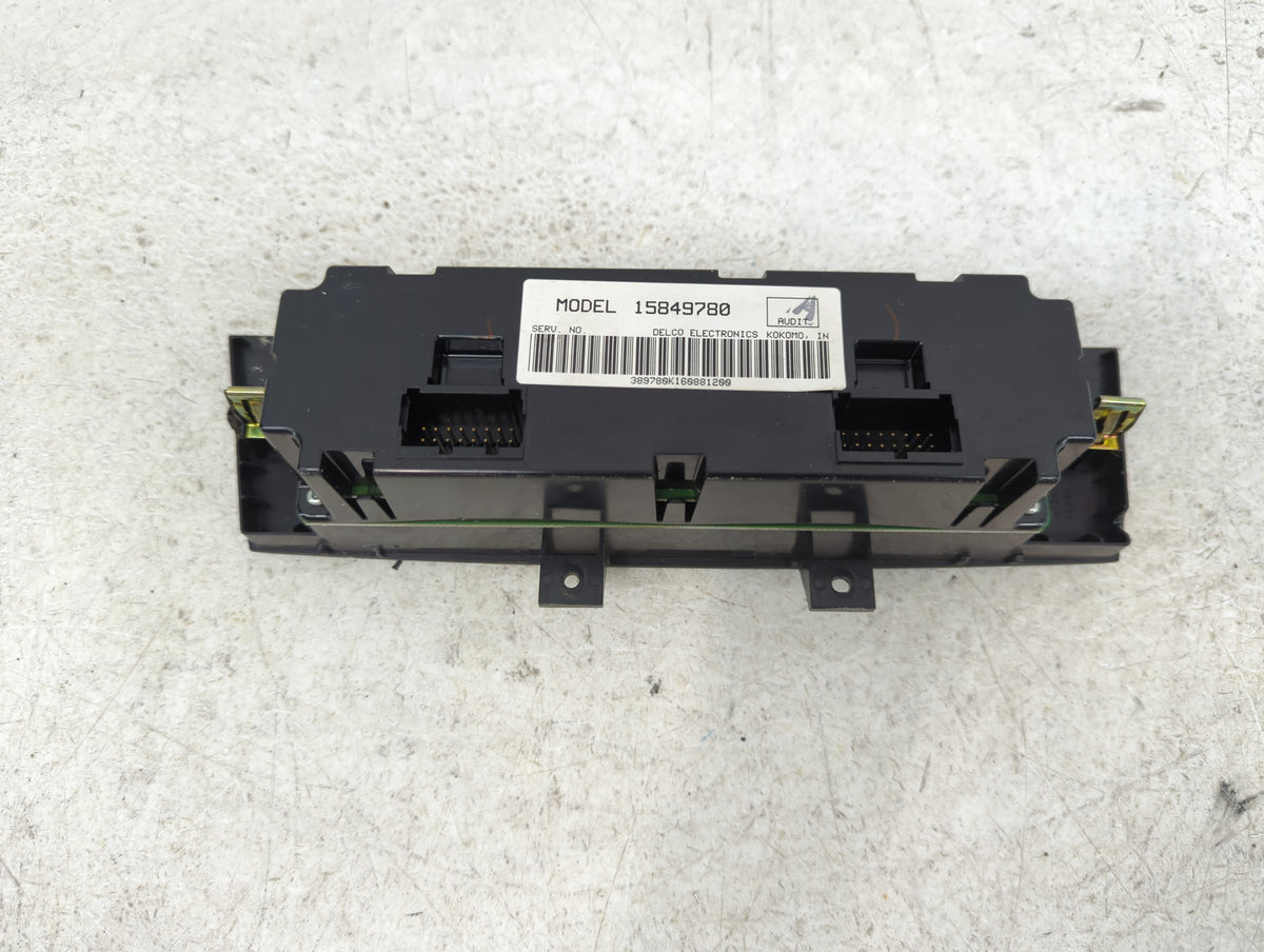 2005-2009 Buick Lacrosse Climate Control Module Temperature AC/Heater Replacement P/N:15849780 Fits Fits 2005 2006 2007 2008