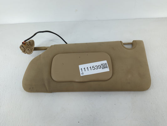 2006-2011 Buick Lucerne Sun Visor Shade Replacement Driver Left Mirror Fits Fits 2006 2007 2008 2009 2010 2011 OEM Used Auto Parts