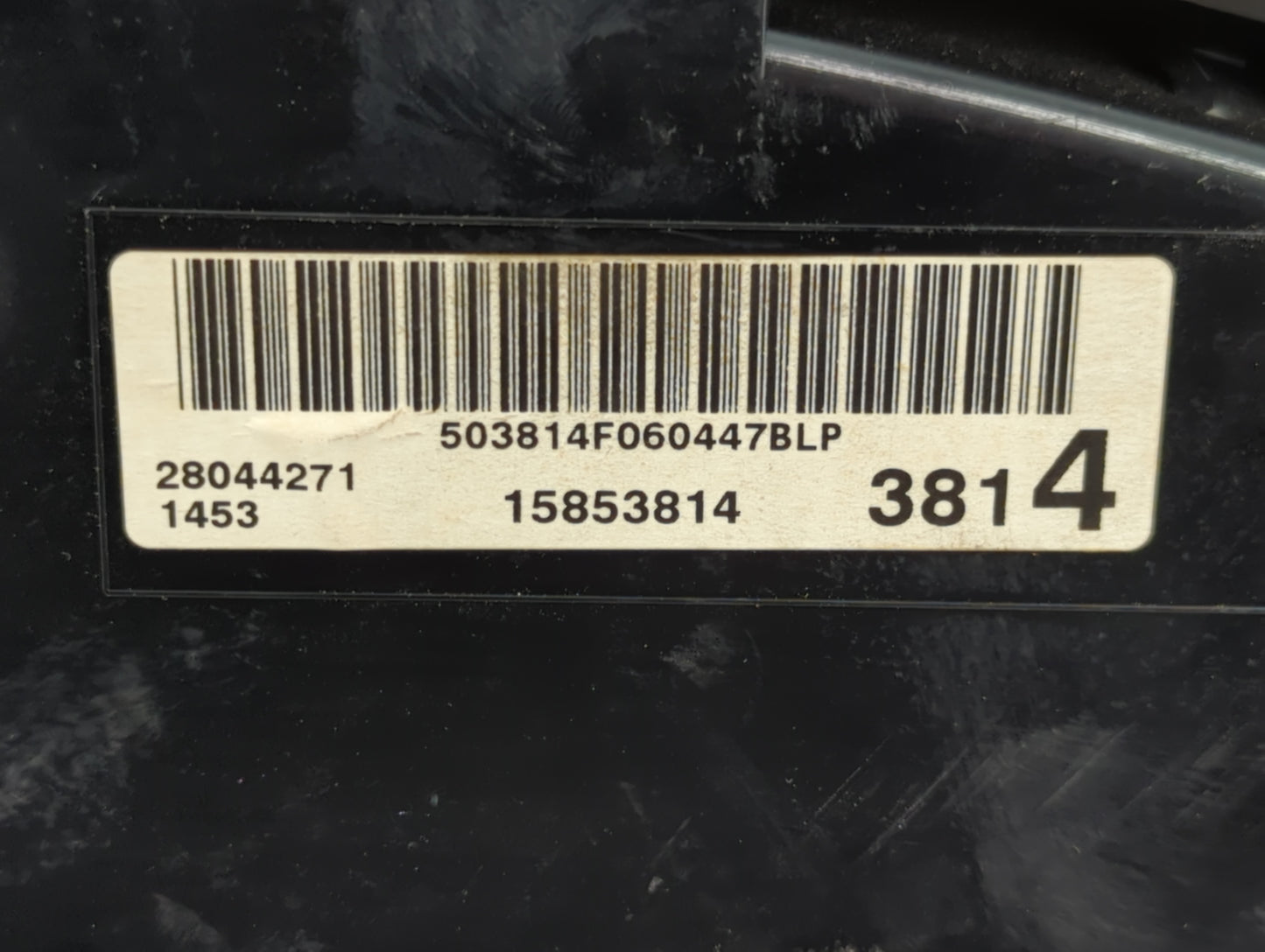 2006 Buick Lucerne Instrument Cluster Speedometer Gauges P/N:15853814 Fits OEM Used Auto Parts - Oemusedautoparts1.com
