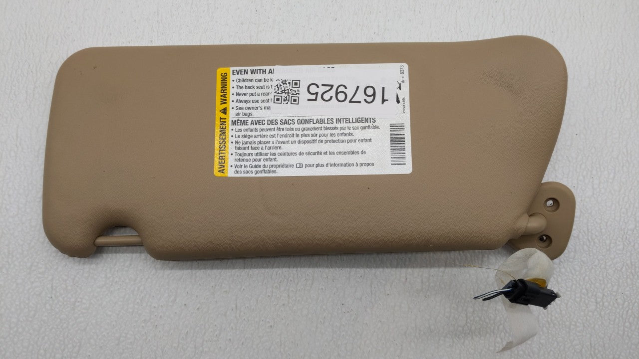 2003-2007 Cadillac Cts Sun Visor Shade Replacement Passenger Right Mirror Fits Fits 2003 2004 2005 2006 2007 OEM Used Auto P